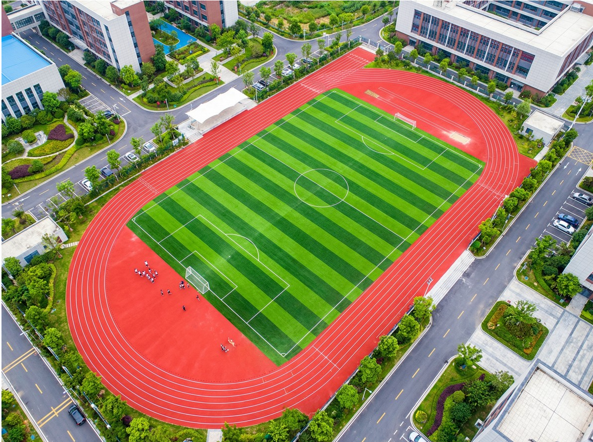 黄冈市全塑型塑胶跑道学校塑胶跑道 - 方案